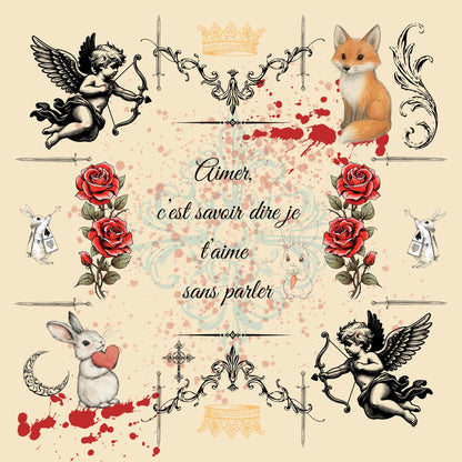 Bague Solitaire dans Lettre Victorienne™