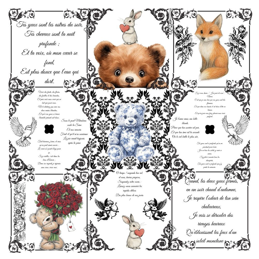 Bague Solitaire dans Lettre Victorienne™